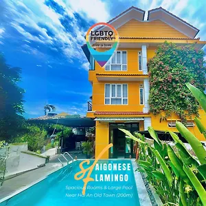 Flamingo - Big With Balcony - Close To Old Town 200m & Temple Bridge - Large Outside Pool For Sun Bathing Villa Hội An